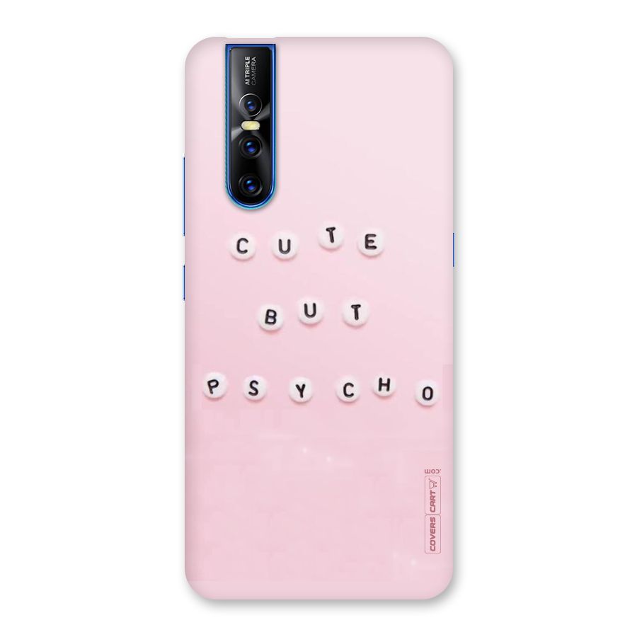 Cute But Psycho Back Case for Vivo V15 Pro
