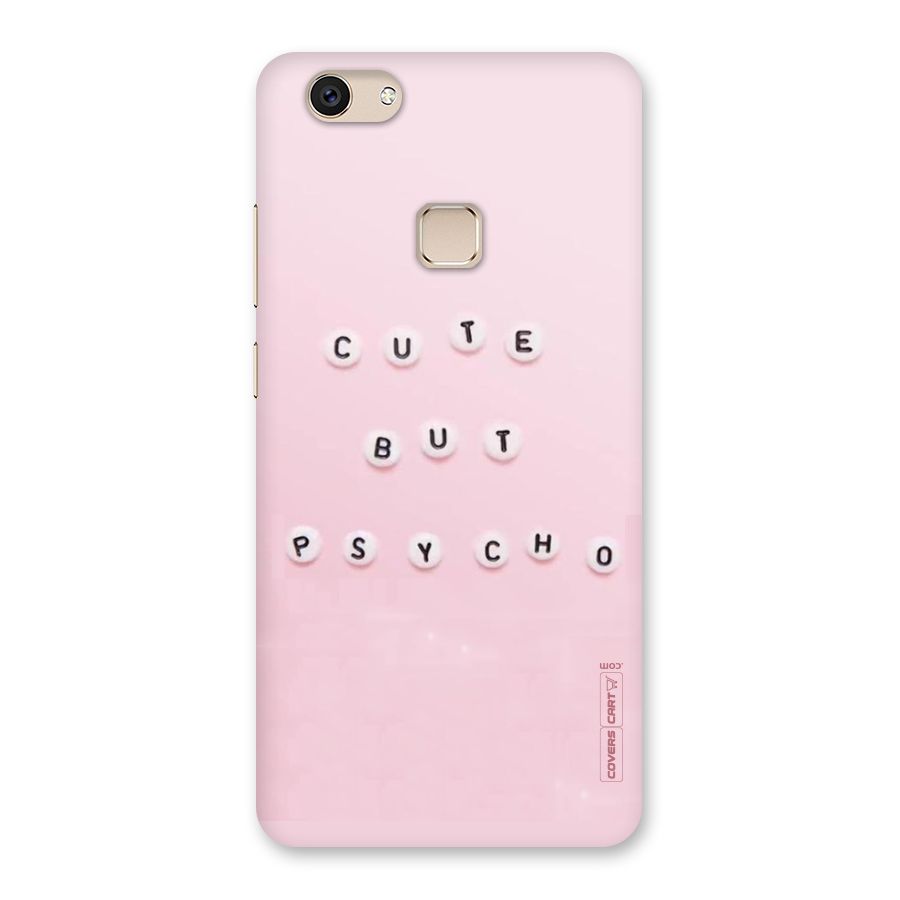 Cute But Psycho Back Case for Vivo V7