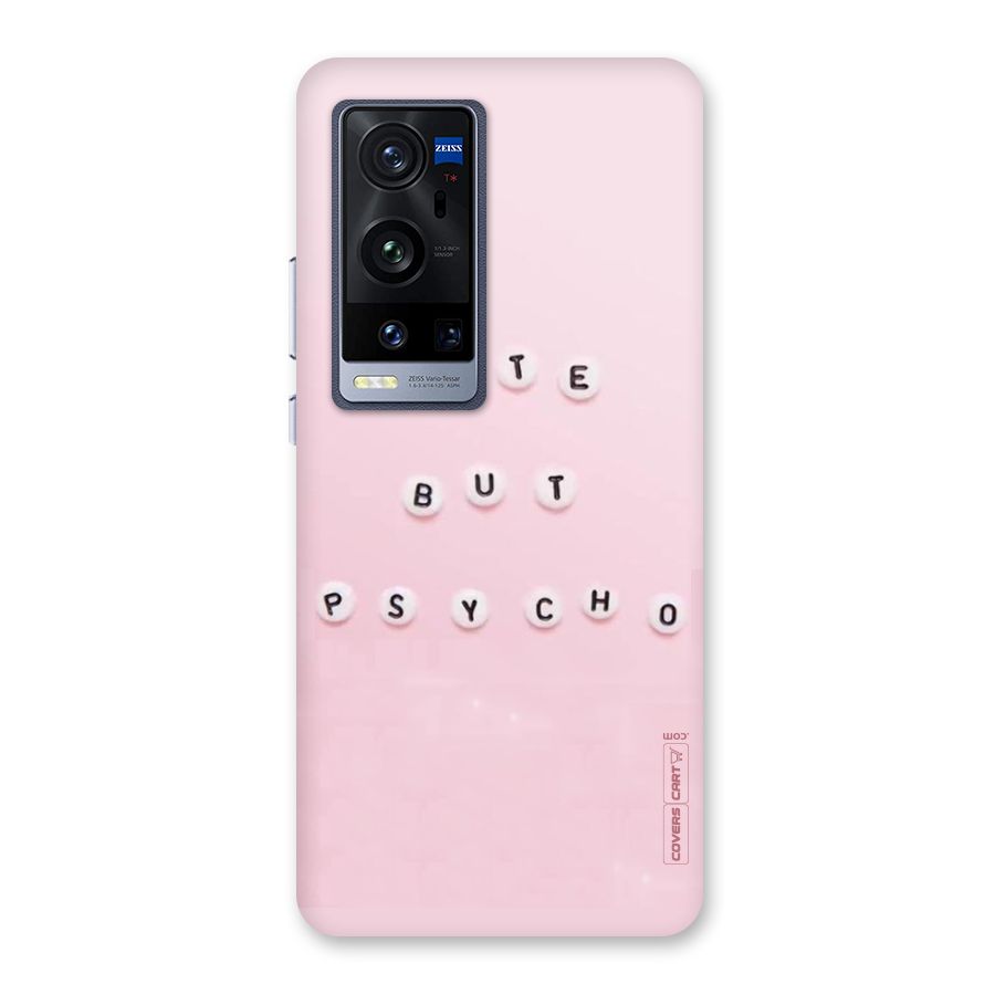 Cute But Psycho Back Case for Vivo X60 Pro Plus