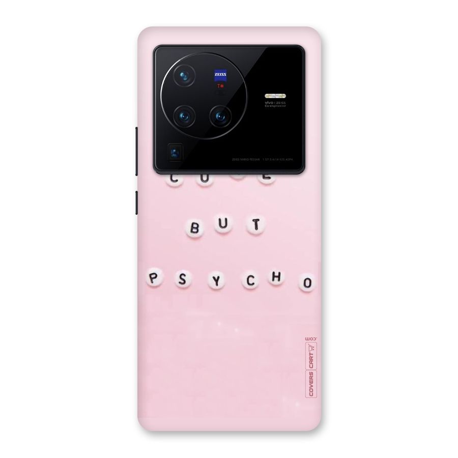 Cute But Psycho Back Case for Vivo X80 Pro