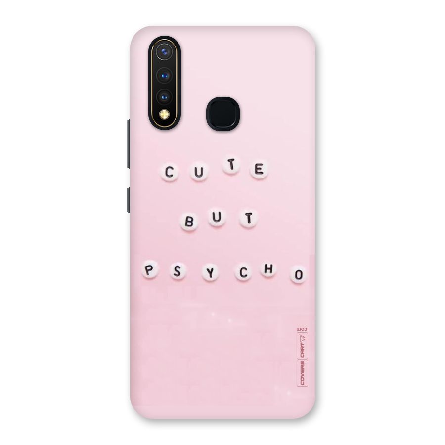 Cute But Psycho Back Case for Vivo Y19