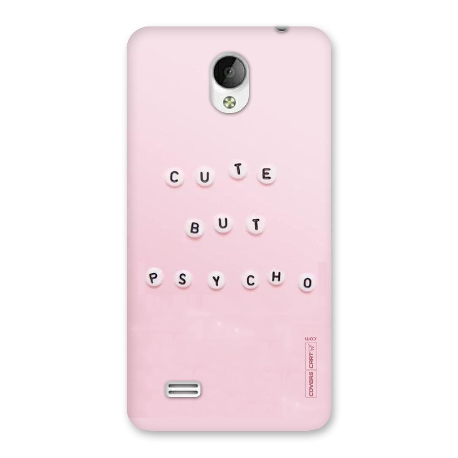 Cute But Psycho Back Case for Vivo Y21