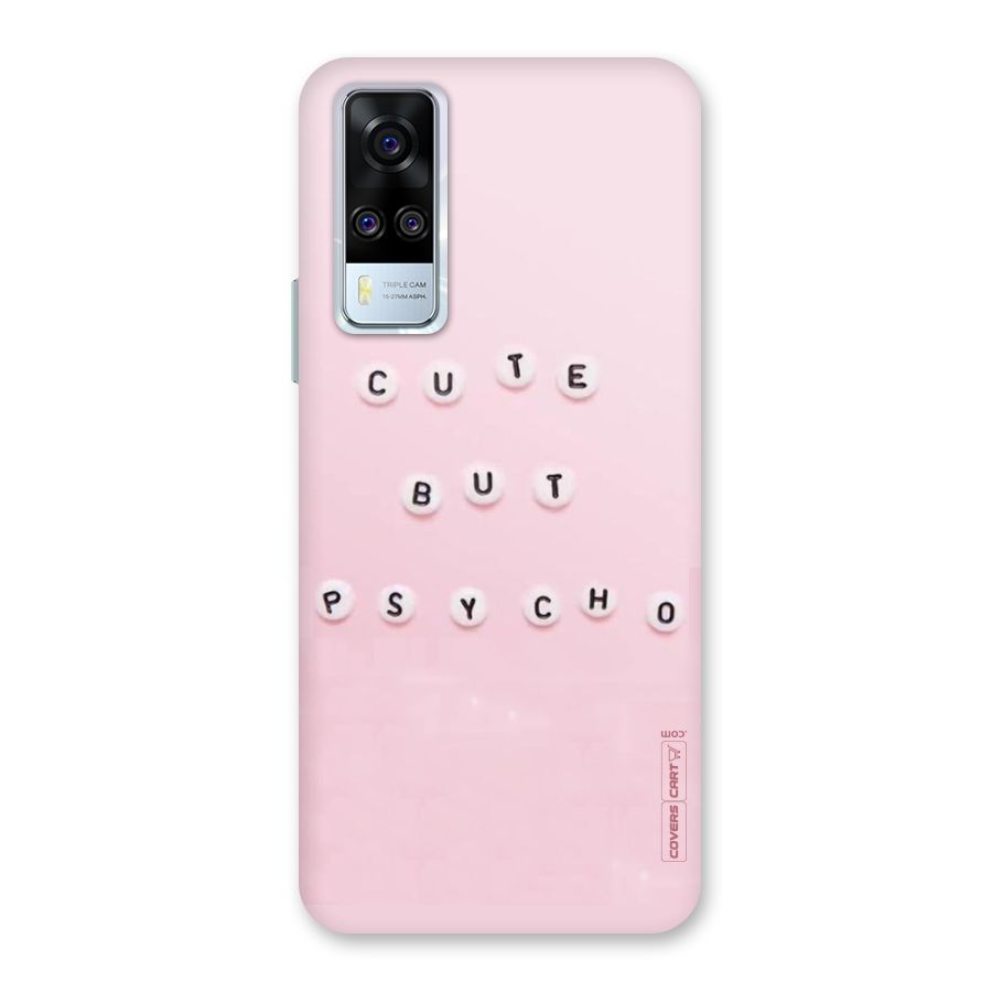 Cute But Psycho Back Case for Vivo Y31