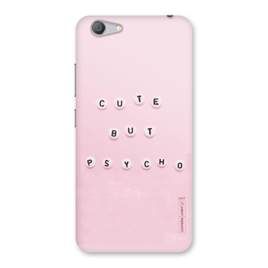 Cute But Psycho Back Case for Vivo Y53