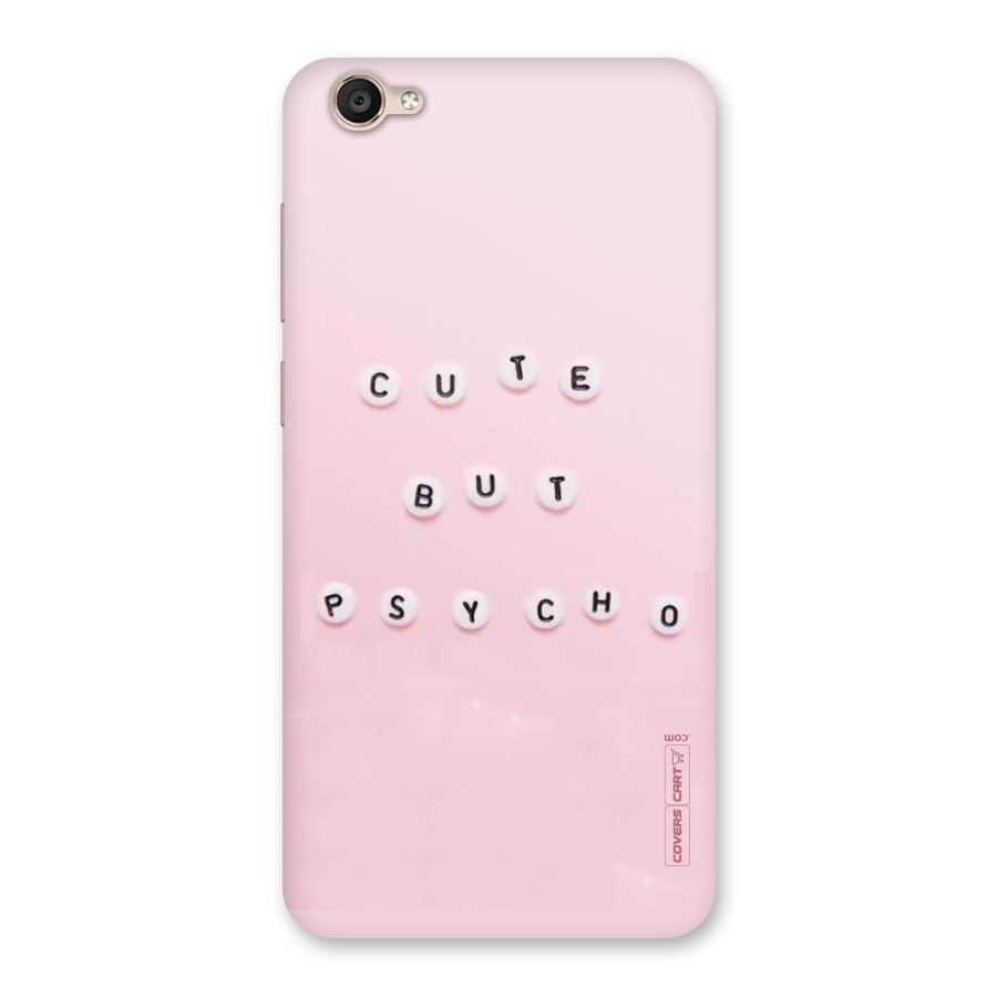 Cute But Psycho Back Case for Vivo Y55s