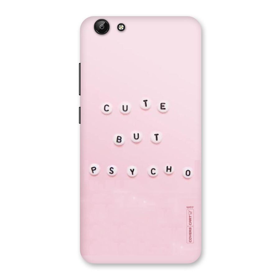 Cute But Psycho Back Case for Vivo Y69