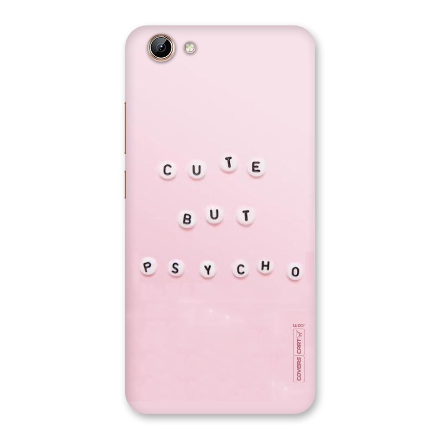 Cute But Psycho Back Case for Vivo Y71
