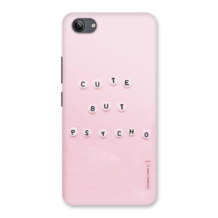 Cute But Psycho Back Case for Vivo Y81i