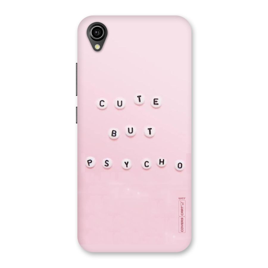 Cute But Psycho Back Case for Vivo Y90