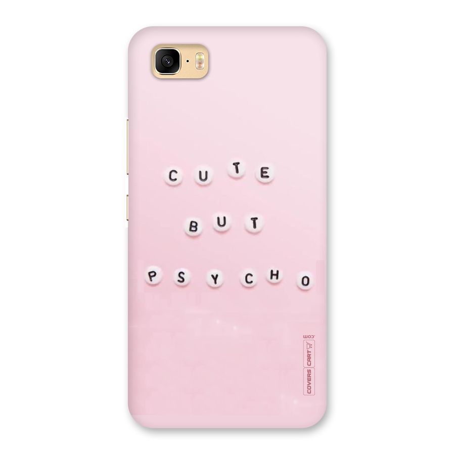 Cute But Psycho Back Case for Zenfone 3s Max