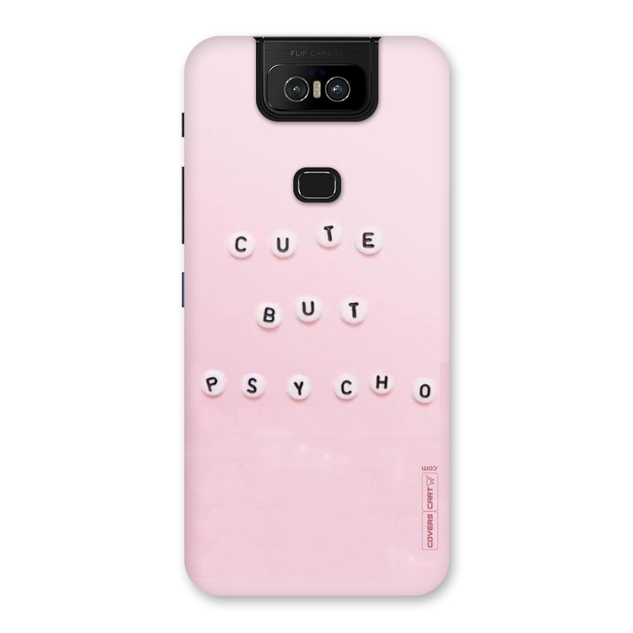 Cute But Psycho Back Case for Zenfone 6z