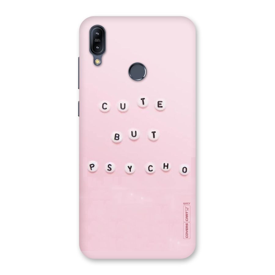 Cute But Psycho Back Case for Zenfone Max M2