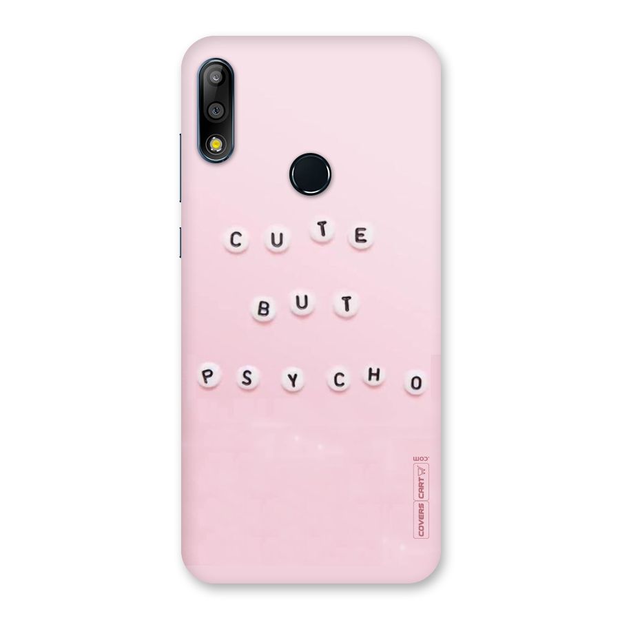 Cute But Psycho Back Case for Zenfone Max Pro M2