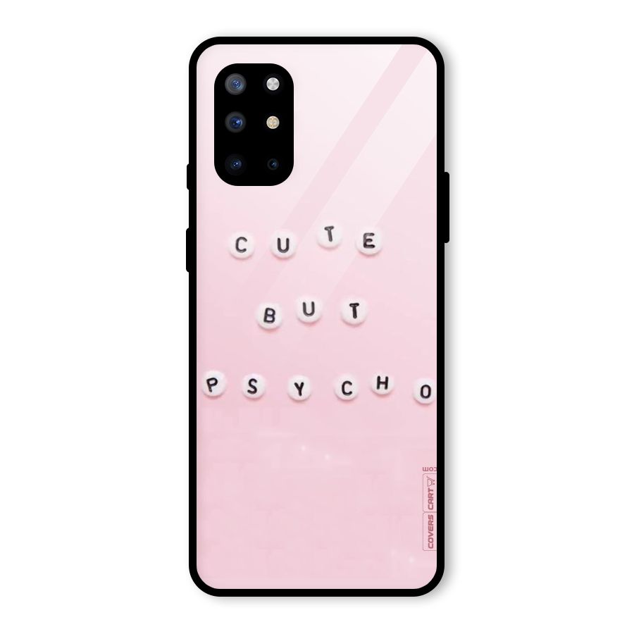 Cute But Psycho Glass Back Case for OnePlus 8T