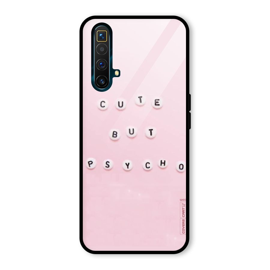 Cute But Psycho Glass Back Case for Realme X3