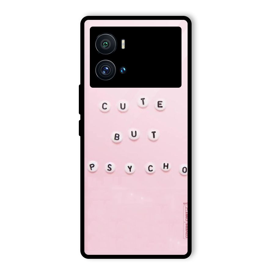 Cute But Psycho Glass Back Case for Vivo iQOO 9 Pro