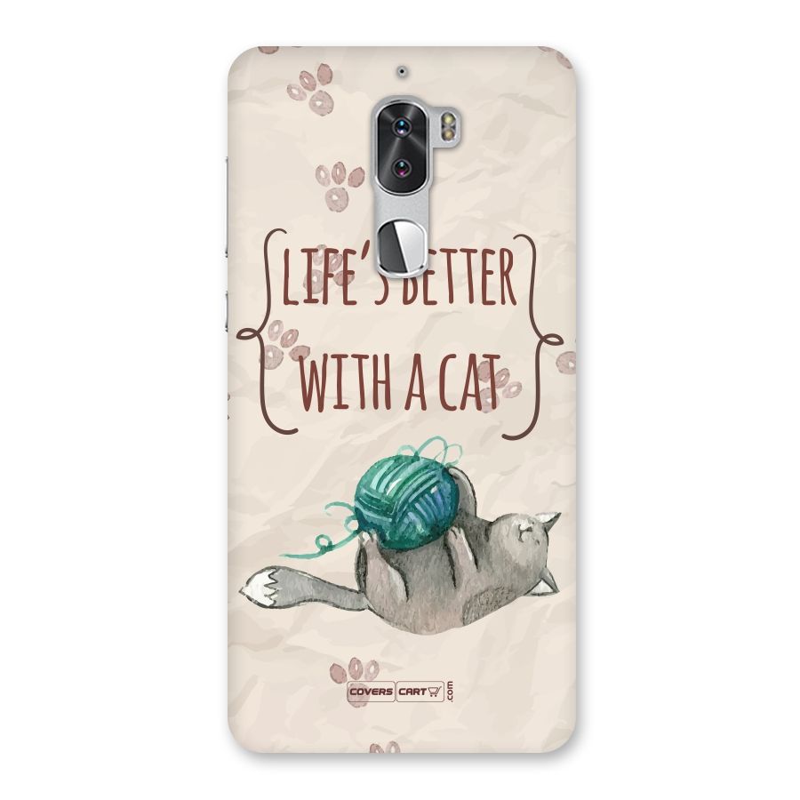Cute Cat Back Case for Coolpad Cool 1