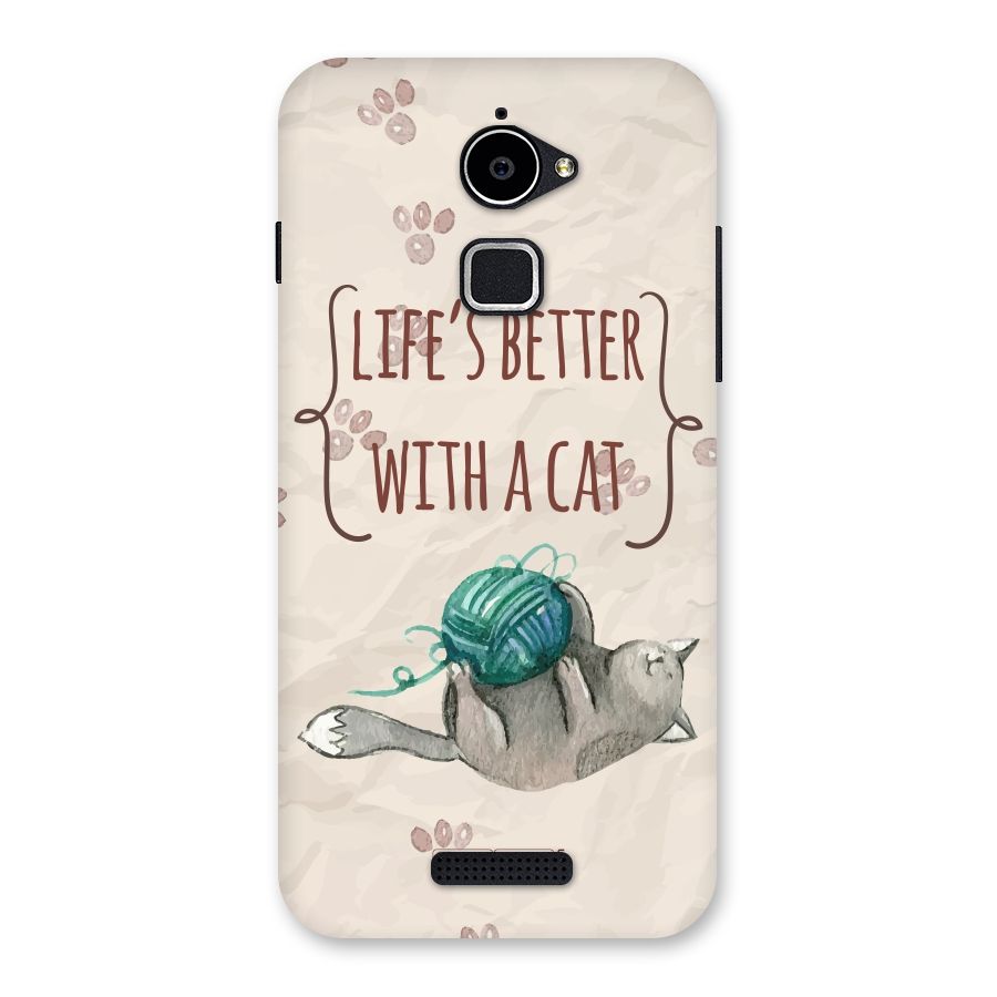 Cute Cat Back Case for Coolpad Note 3 Lite