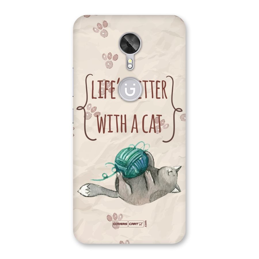 Cute Cat Back Case for Gionee A1