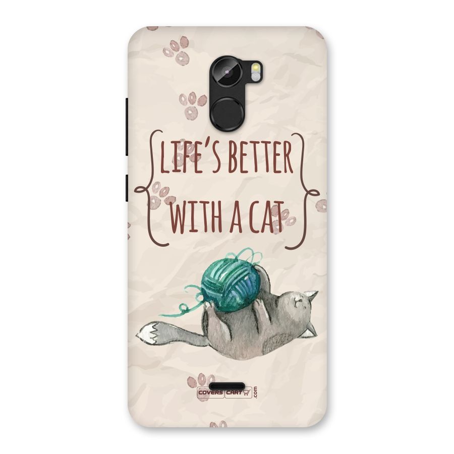 Cute Cat Back Case for Gionee X1