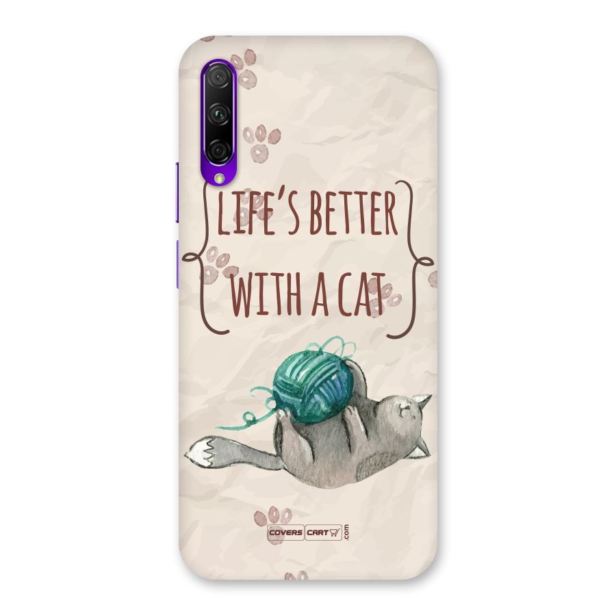 Cute Cat Back Case for Honor 9X Pro