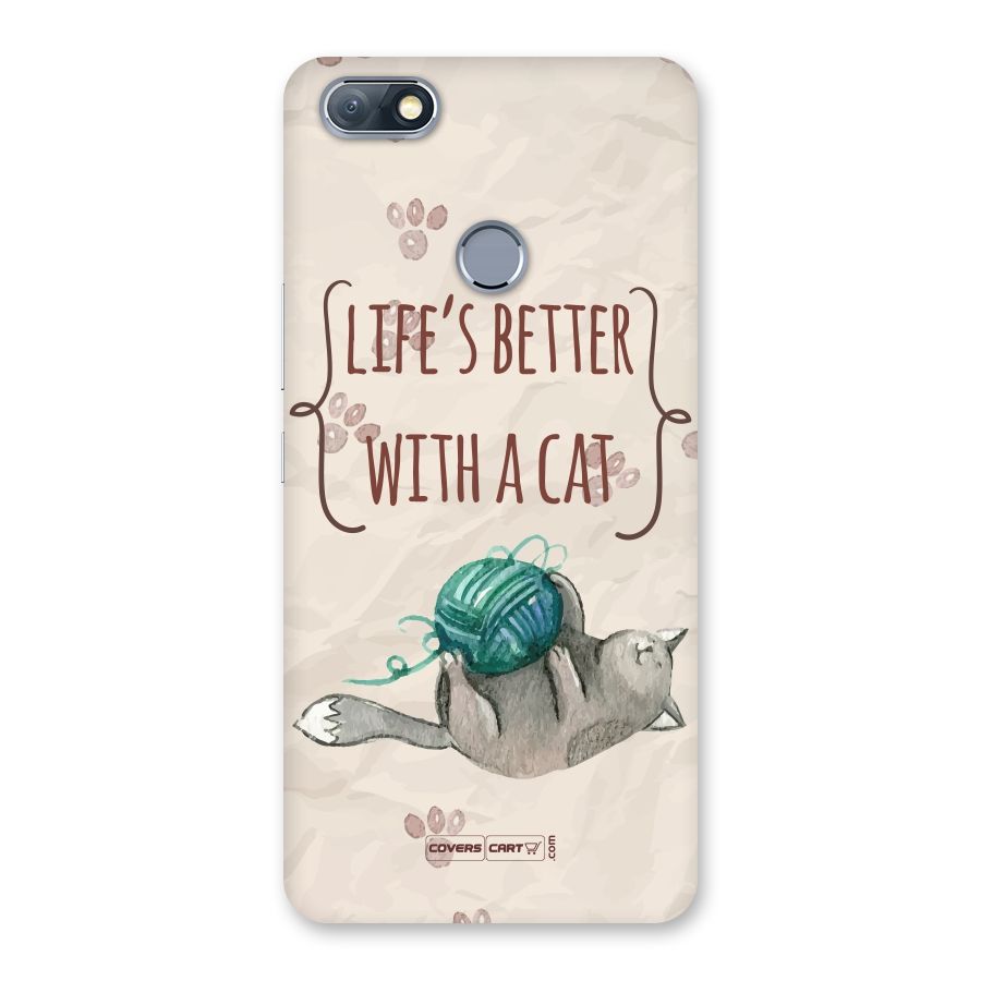 Cute Cat Back Case for Infinix Note 5