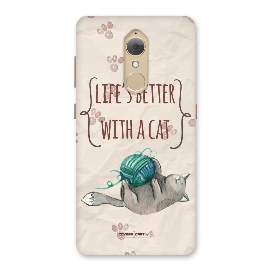 Cute Cat Back Case for Lenovo K8