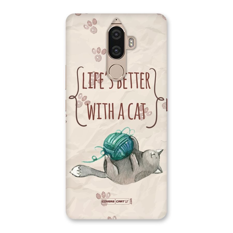 Cute Cat Back Case for Lenovo K8 Note
