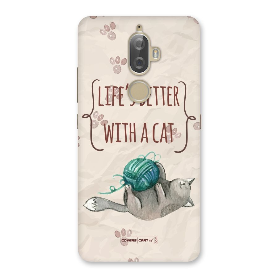 Cute Cat Back Case for Lenovo K8 Plus