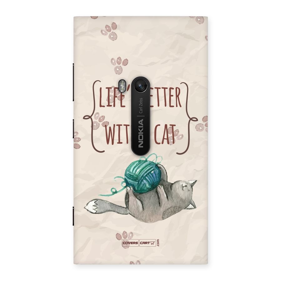 Cute Cat Back Case for Lumia 920