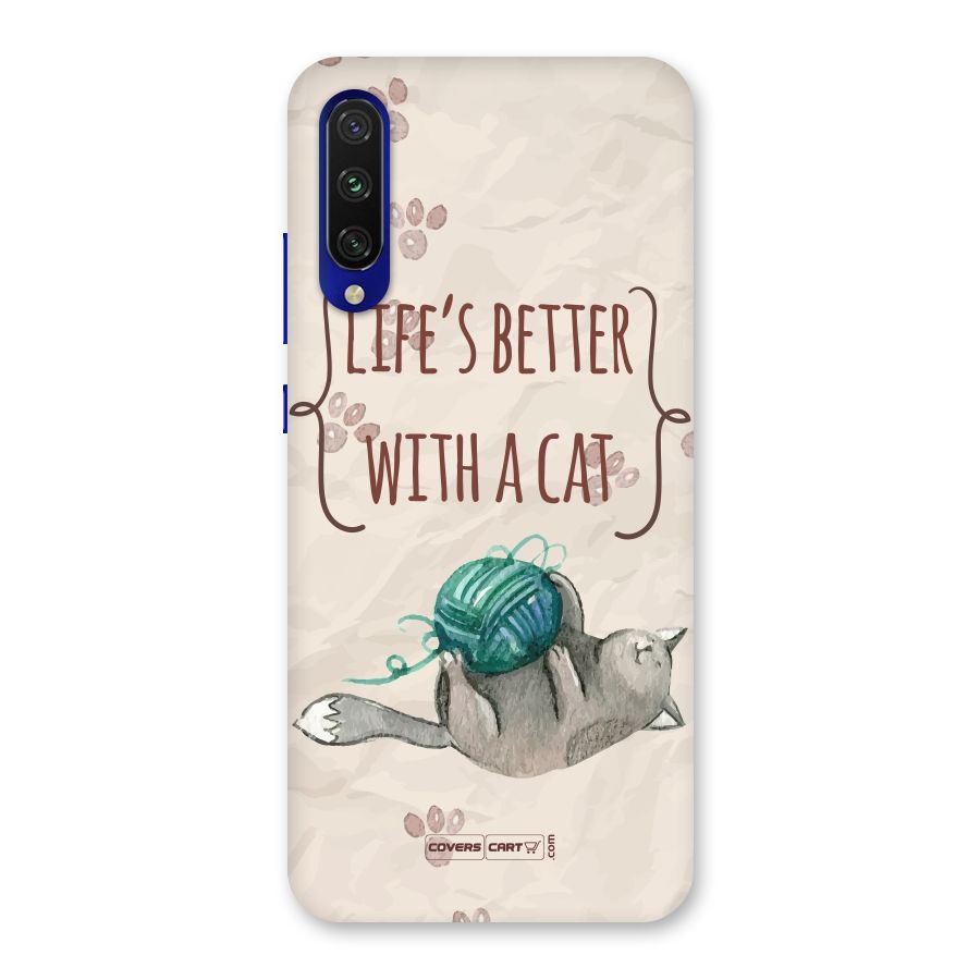 Cute Cat Back Case for Mi A3