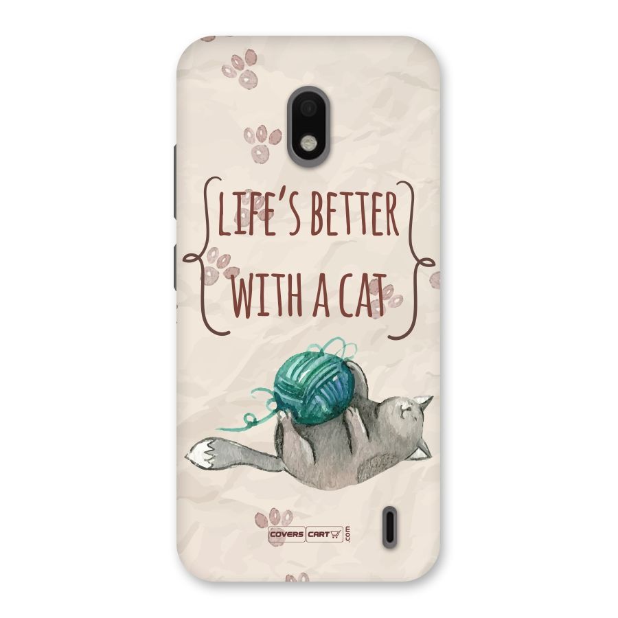 Cute Cat Back Case for Nokia 2.2