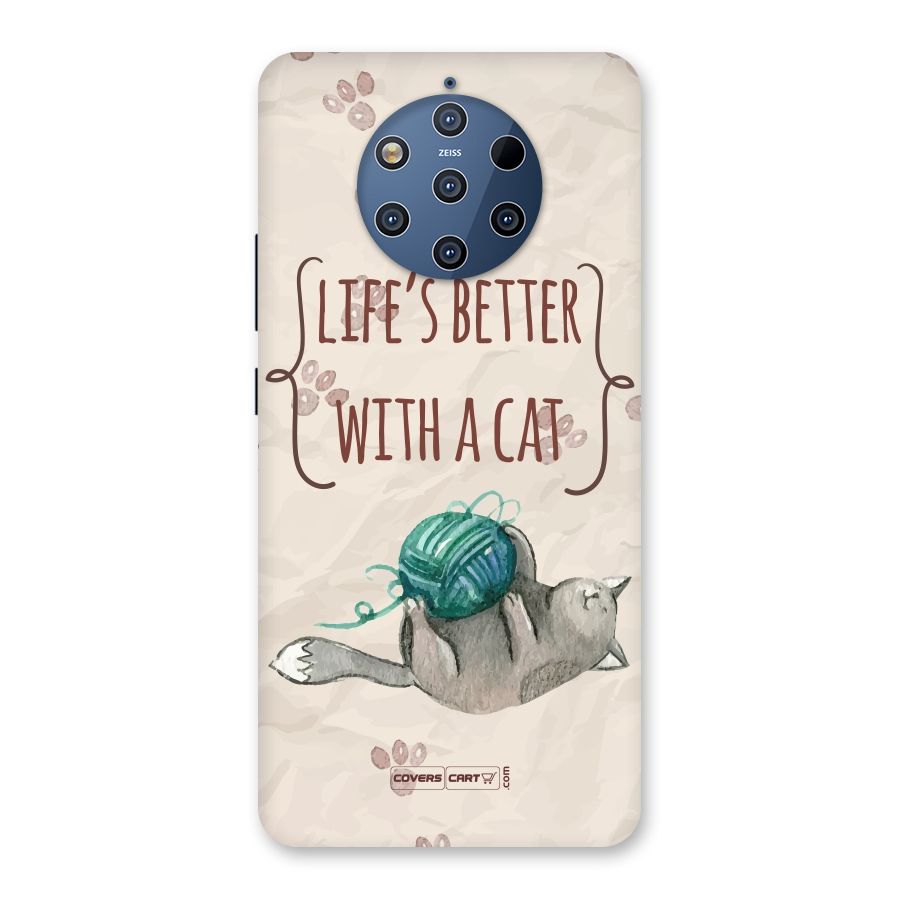 Cute Cat Back Case for Nokia 9 PureView