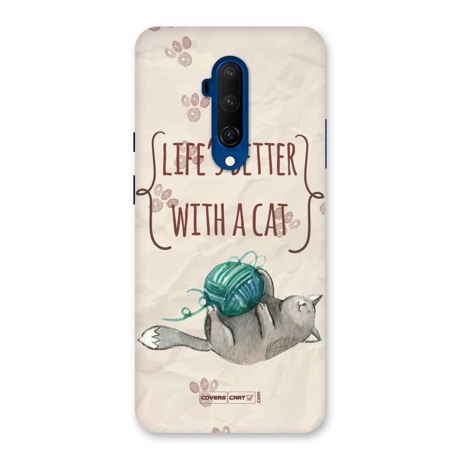 Cute Cat Back Case for OnePlus 7T Pro