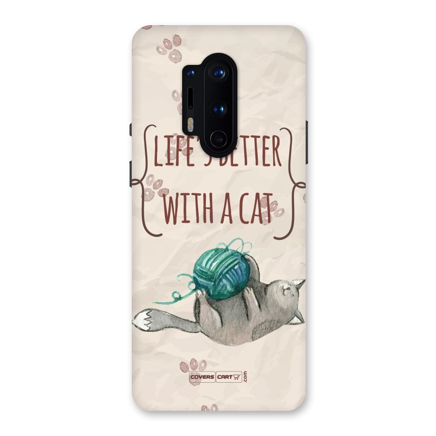Cute Cat Back Case for OnePlus 8 Pro