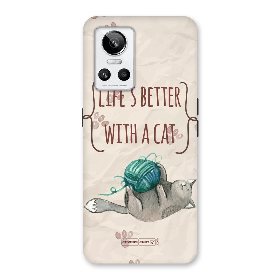Cute Cat Back Case for Realme GT Neo 3