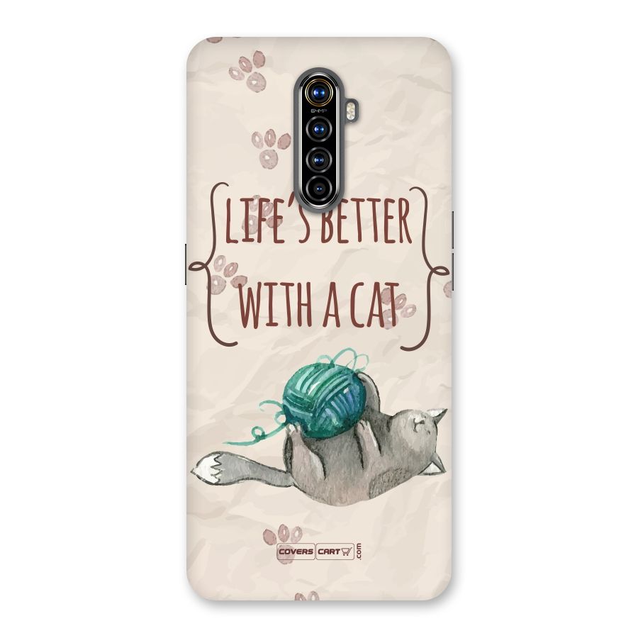 Cute Cat Back Case for Realme X2 Pro