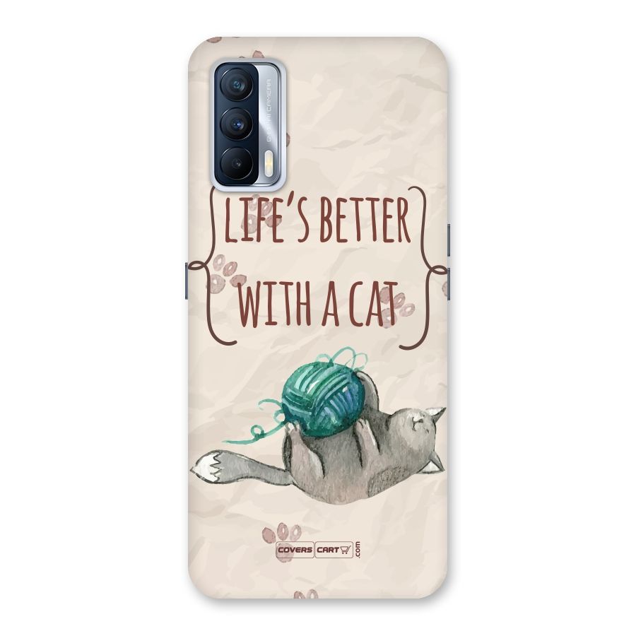 Cute Cat Back Case for Realme X7