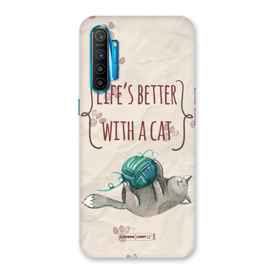 Cute Cat Back Case for Realme XT