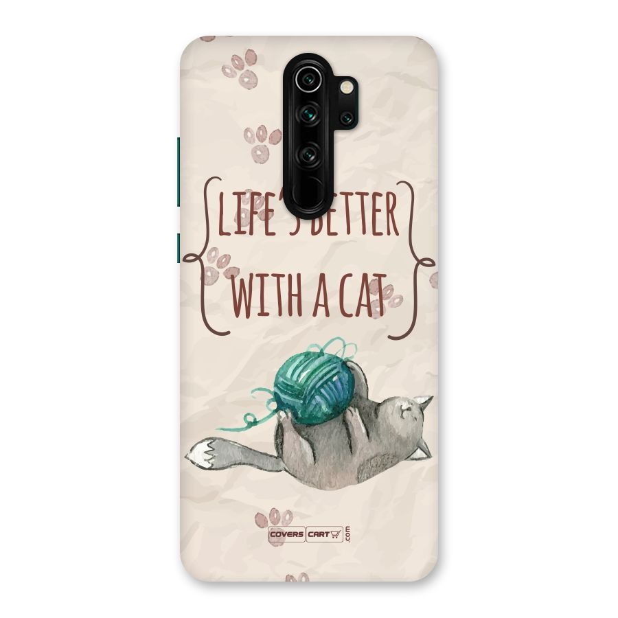 Cute Cat Back Case for Redmi Note 8 Pro