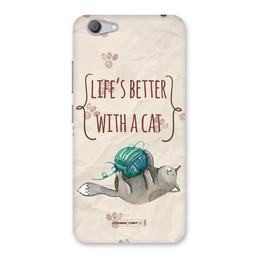 Cute Cat Back Case for Vivo Y53