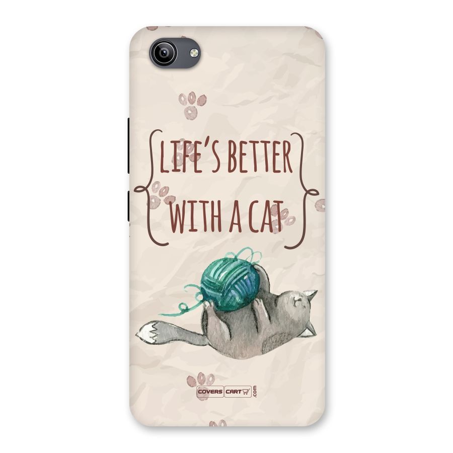 Cute Cat Back Case for Vivo Y81i