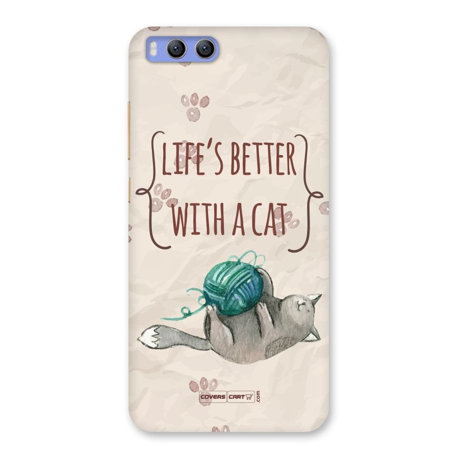 Cute Cat Back Case for Xiaomi Mi 6