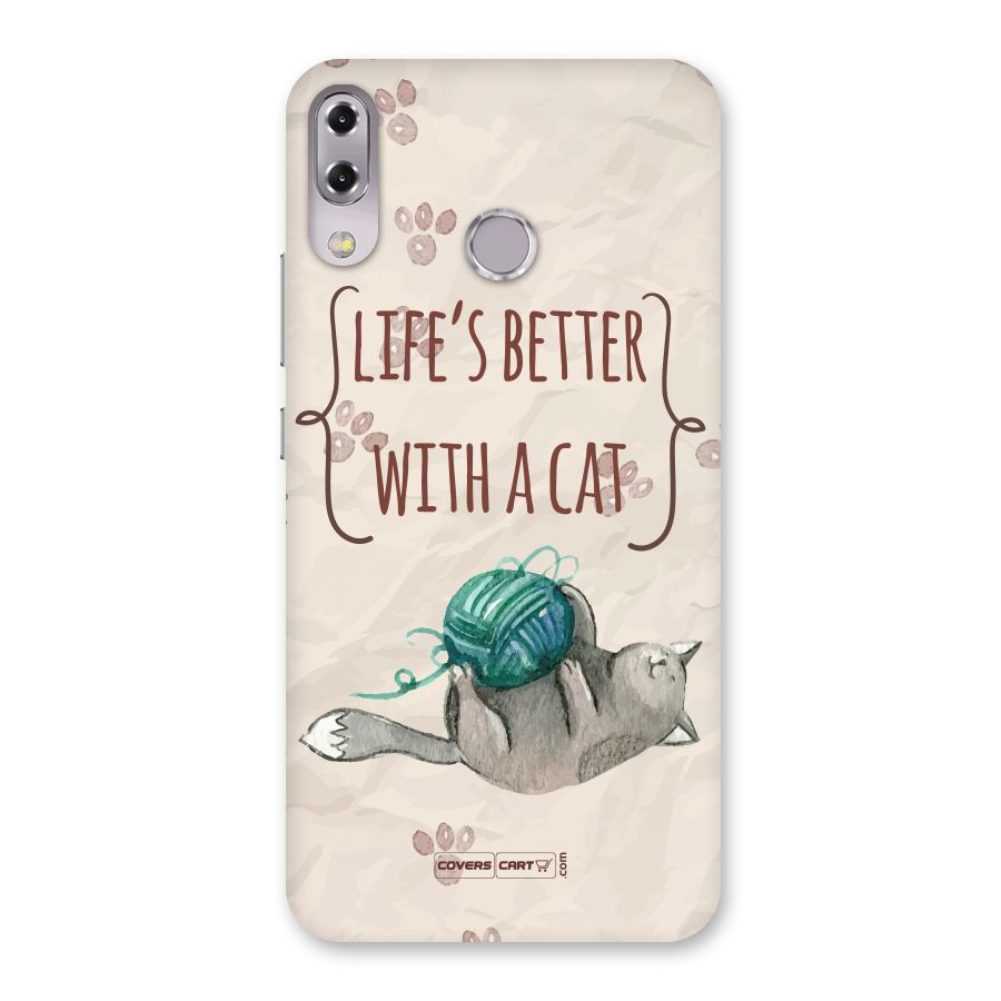 Cute Cat Back Case for Zenfone 5Z