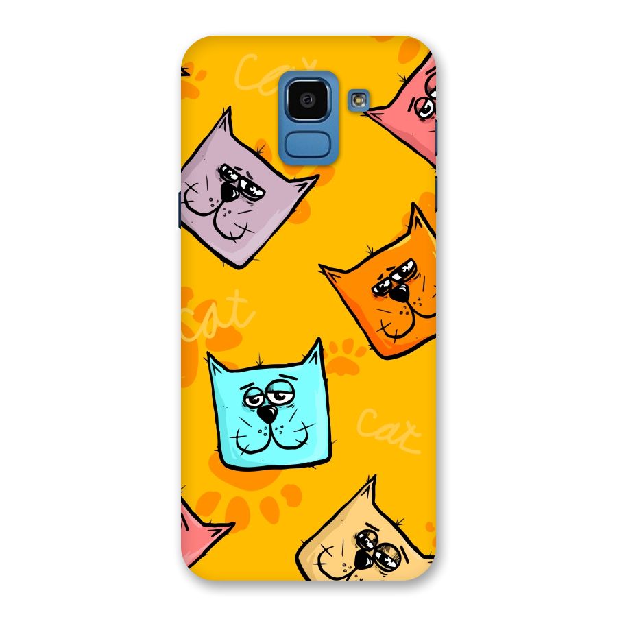 Cute Cat Pattern Back Case for Galaxy On6