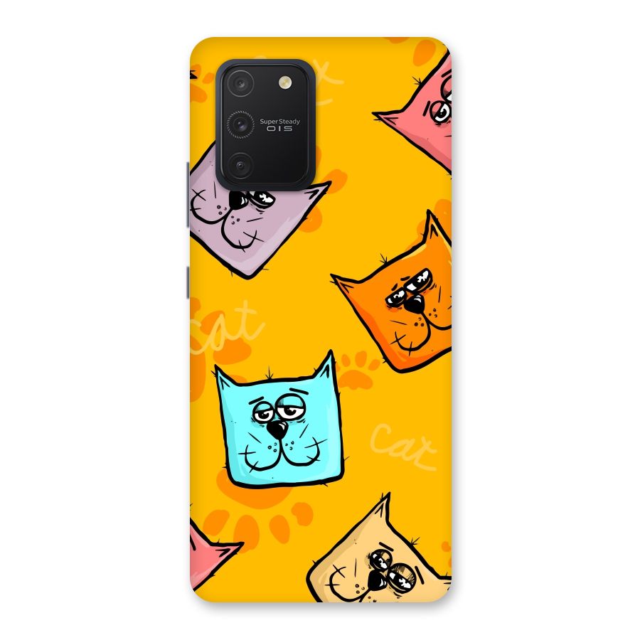 Cute Cat Pattern Back Case for Galaxy S10 Lite