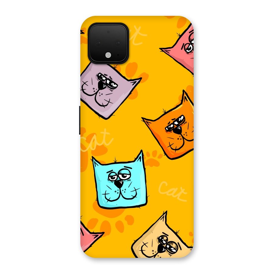 Cute Cat Pattern Back Case for Google Pixel 4 XL