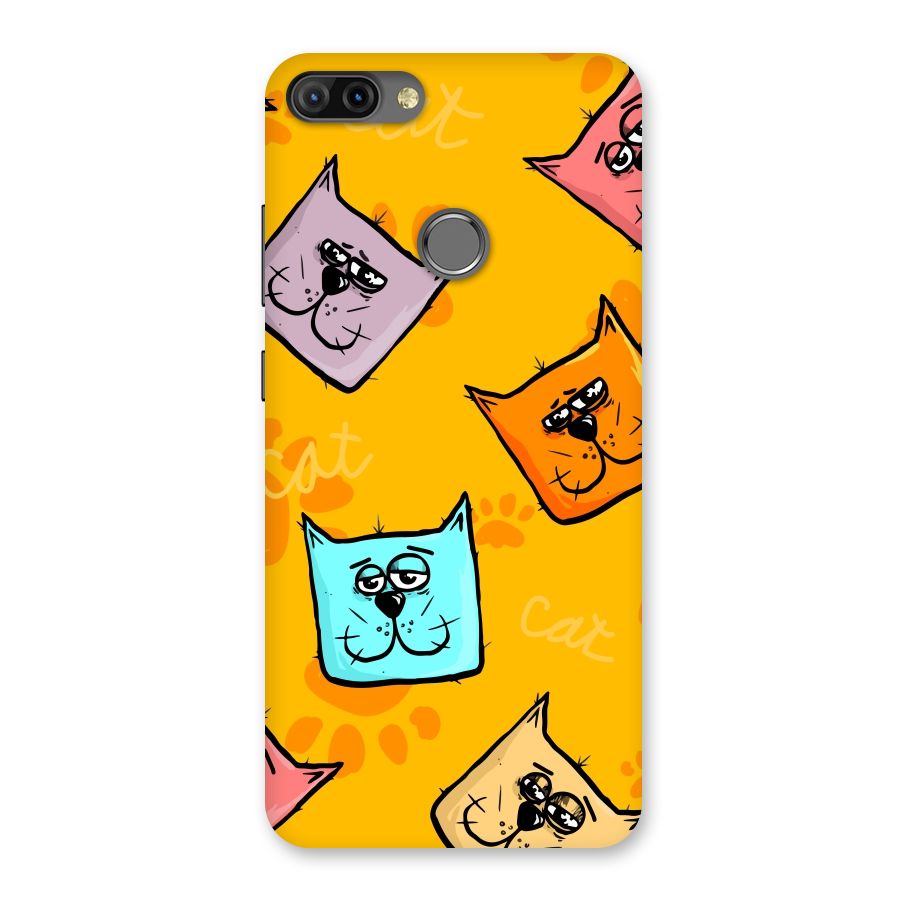 Cute Cat Pattern Back Case for Infinix Hot 6 Pro
