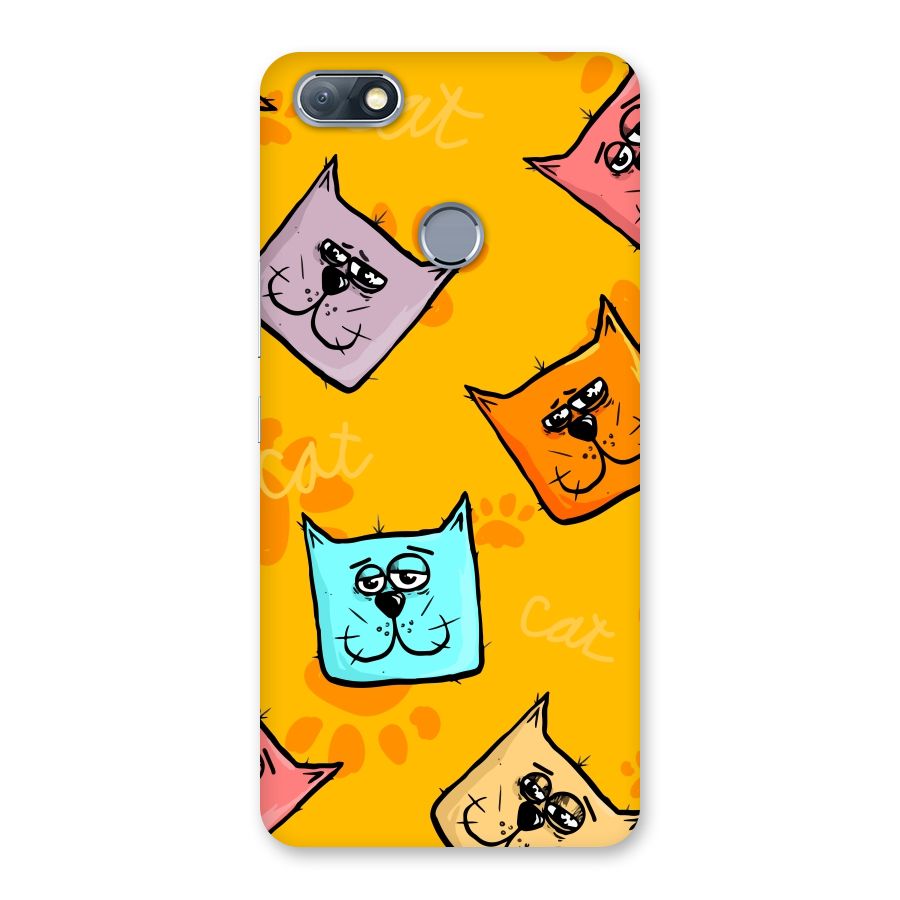 Cute Cat Pattern Back Case for Infinix Note 5