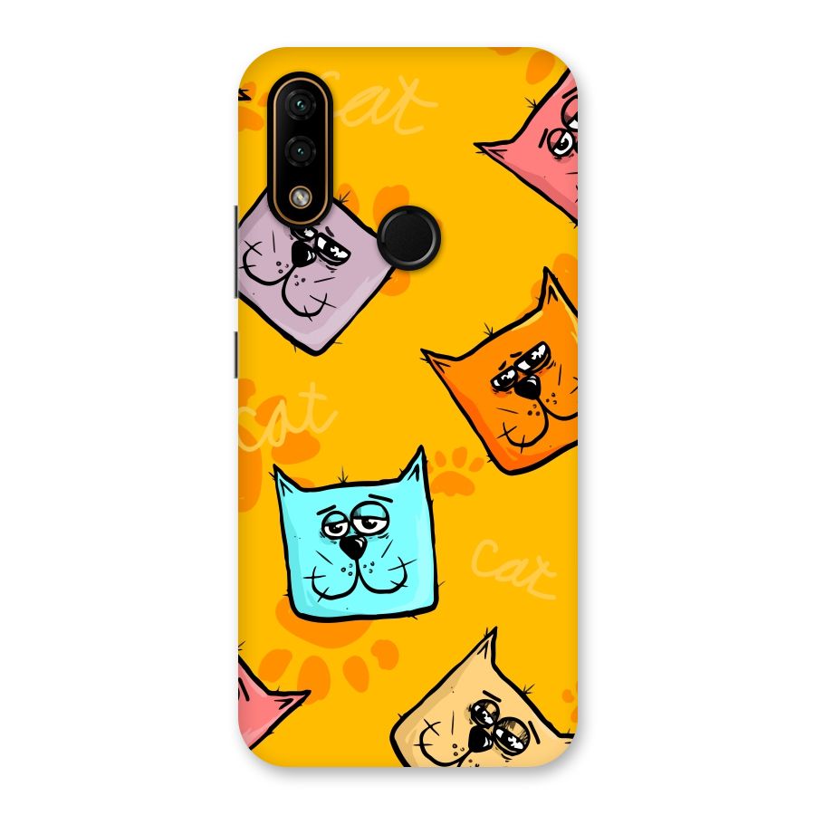 Cute Cat Pattern Back Case for Lenovo A6 Note
